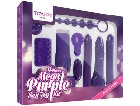 TOY JOY 9ti dílná mega sada fialová